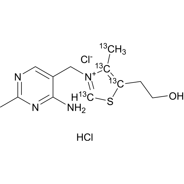 Thiamine monochloride-13C4 hydrochloride 1257525-77-1